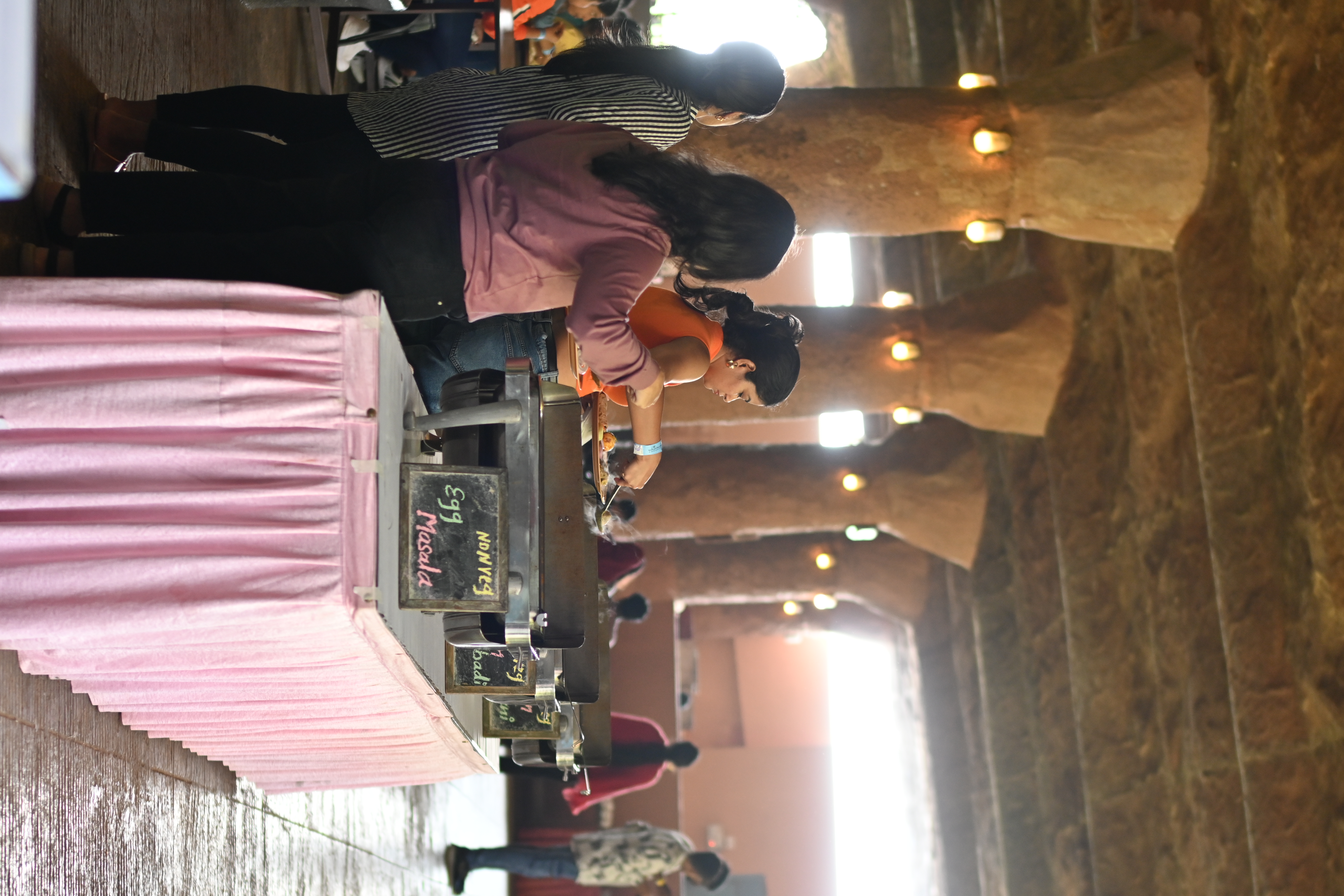 Large crowds enjoying day outings at Guhantara